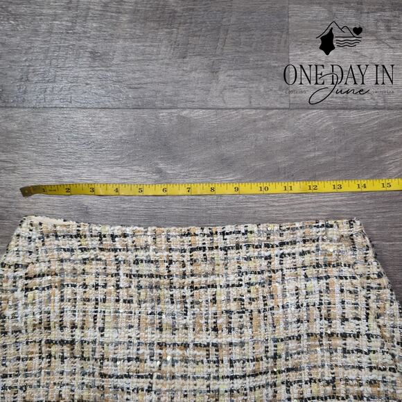 Loft Pocketed Mini Skirt Size 0 - Picture 3 of 5